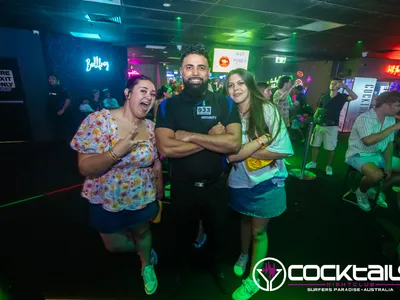 A professional photo of guests enjoying themselves at Cocktails Nightclub from our gallery.