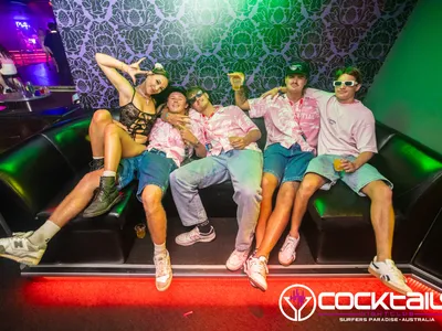 A professional photo of guests enjoying themselves at Cocktails Nightclub from our gallery.