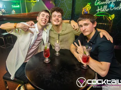 A professional photo of guests enjoying themselves at Cocktails Nightclub from our gallery.