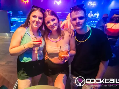 A professional photo of guests enjoying themselves at Cocktails Nightclub from our gallery.