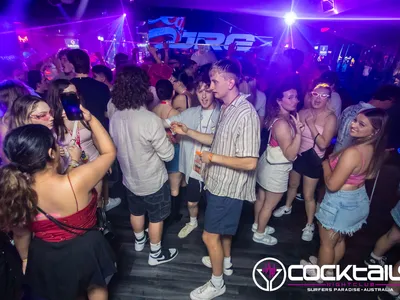 A professional photo of guests enjoying themselves at Cocktails Nightclub from our gallery.