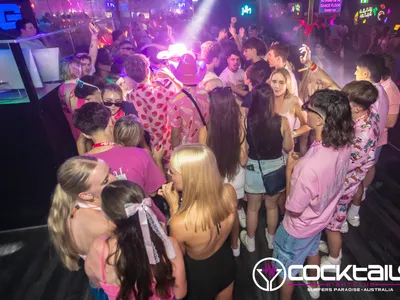 A professional photo of guests enjoying themselves at Cocktails Nightclub from our gallery.