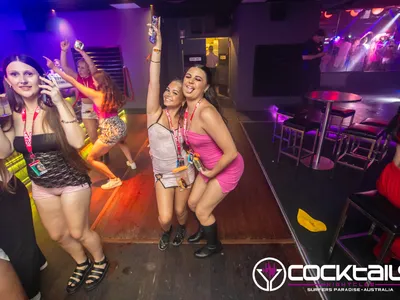 A professional photo of guests enjoying themselves at Cocktails Nightclub from our gallery.