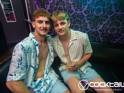 A professional photo of guests enjoying themselves at Cocktails Nightclub from our gallery.