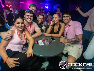 A professional photo of guests enjoying themselves at Cocktails Nightclub from our gallery.