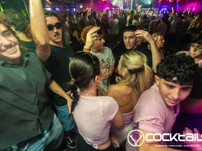 A professional photo of guests enjoying themselves at Cocktails Nightclub from our gallery.