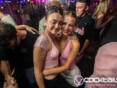 A professional photo of guests enjoying themselves at Cocktails Nightclub from our gallery.