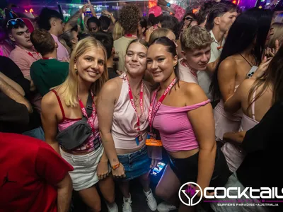 A professional photo of guests enjoying themselves at Cocktails Nightclub from our gallery.