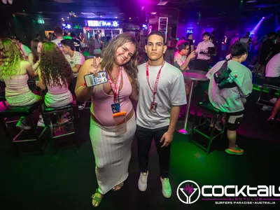 A professional photo of guests enjoying themselves at Cocktails Nightclub from our gallery.