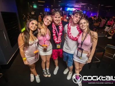 A professional photo of guests enjoying themselves at Cocktails Nightclub from our gallery.