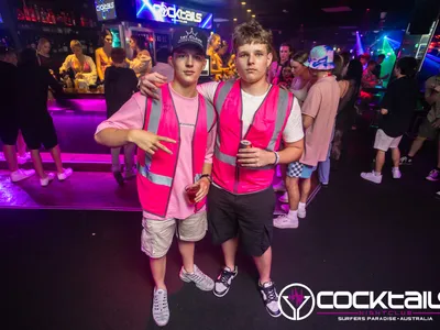 A professional photo of guests enjoying themselves at Cocktails Nightclub from our gallery.