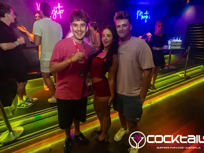 A professional photo of guests enjoying themselves at Cocktails Nightclub from our gallery.