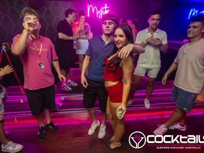 A professional photo of guests enjoying themselves at Cocktails Nightclub from our gallery.