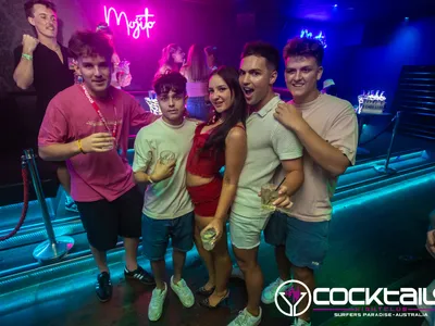 A professional photo of guests enjoying themselves at Cocktails Nightclub from our gallery.