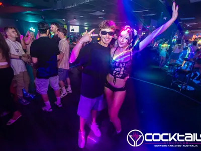 A professional photo of guests enjoying themselves at Cocktails Nightclub from our gallery.