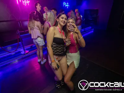 A professional photo of guests enjoying themselves at Cocktails Nightclub from our gallery.