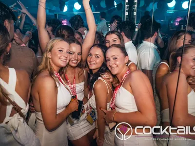 A professional photo of guests enjoying themselves at Cocktails Nightclub from our gallery.