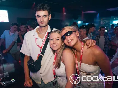 A professional photo of guests enjoying themselves at Cocktails Nightclub from our gallery.