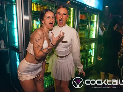 A professional photo of guests enjoying themselves at Cocktails Nightclub from our gallery.