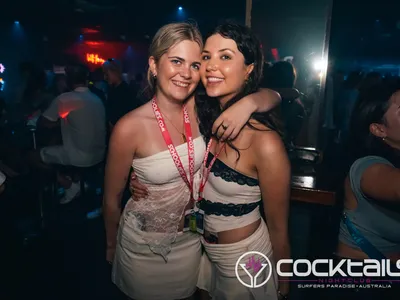 A professional photo of guests enjoying themselves at Cocktails Nightclub from our gallery.