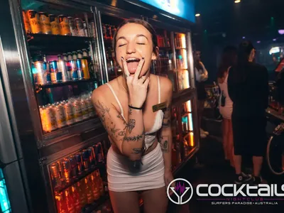 A professional photo of guests enjoying themselves at Cocktails Nightclub from our gallery.