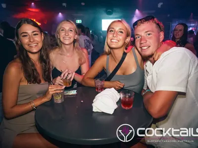 A professional photo of guests enjoying themselves at Cocktails Nightclub from our gallery.