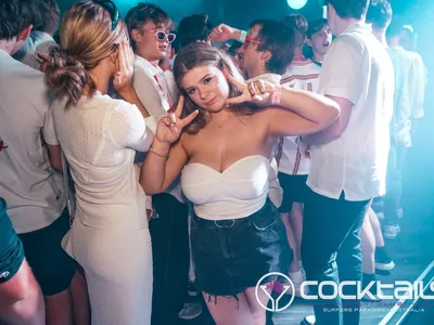 A professional photo of guests enjoying themselves at Cocktails Nightclub from our gallery.