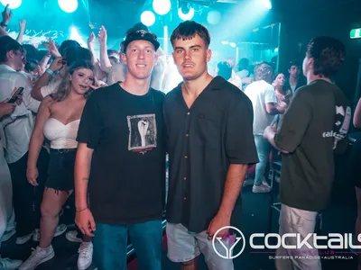 A professional photo of guests enjoying themselves at Cocktails Nightclub from our gallery.