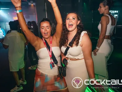 A professional photo of guests enjoying themselves at Cocktails Nightclub from our gallery.