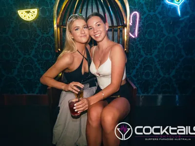 A professional photo of guests enjoying themselves at Cocktails Nightclub from our gallery.