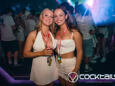 A professional photo of guests enjoying themselves at Cocktails Nightclub from our gallery.