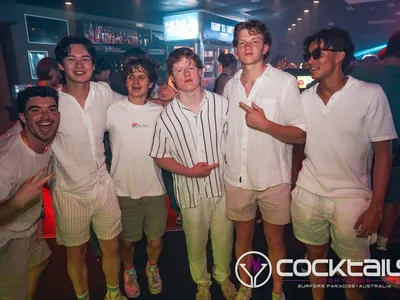 A professional photo of guests enjoying themselves at Cocktails Nightclub from our gallery.