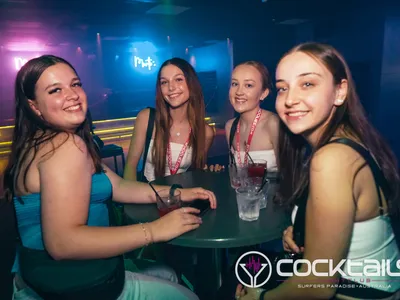 A professional photo of guests enjoying themselves at Cocktails Nightclub from our gallery.