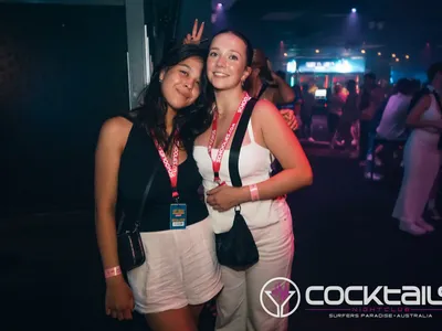 A professional photo of guests enjoying themselves at Cocktails Nightclub from our gallery.