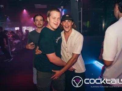 A professional photo of guests enjoying themselves at Cocktails Nightclub from our gallery.