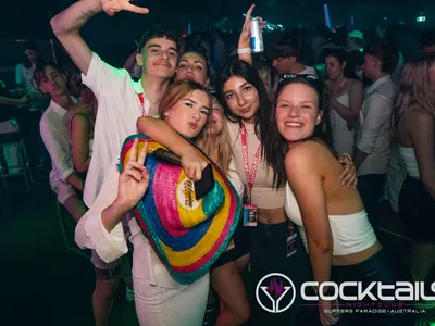 A professional photo of guests enjoying themselves at Cocktails Nightclub from our gallery.