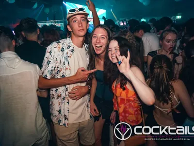 A professional photo of guests enjoying themselves at Cocktails Nightclub from our gallery.