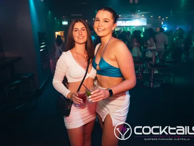 A professional photo of guests enjoying themselves at Cocktails Nightclub from our gallery.