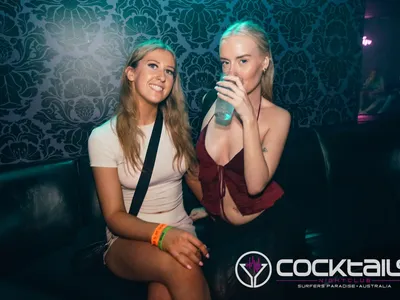 A professional photo of guests enjoying themselves at Cocktails Nightclub from our gallery.