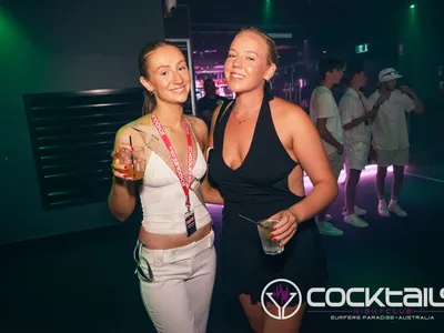 A professional photo of guests enjoying themselves at Cocktails Nightclub from our gallery.