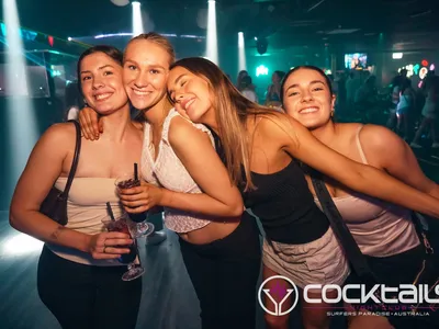 A professional photo of guests enjoying themselves at Cocktails Nightclub from our gallery.