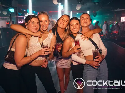 A professional photo of guests enjoying themselves at Cocktails Nightclub from our gallery.