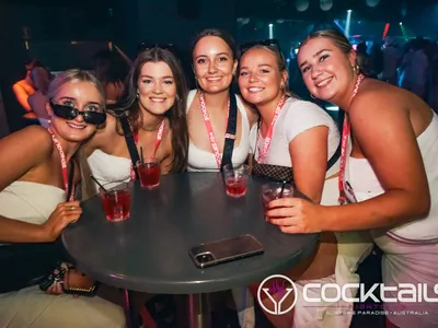 A professional photo of guests enjoying themselves at Cocktails Nightclub from our gallery.