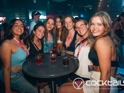 A professional photo of guests enjoying themselves at Cocktails Nightclub from our gallery.