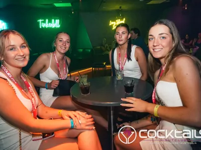 A professional photo of guests enjoying themselves at Cocktails Nightclub from our gallery.