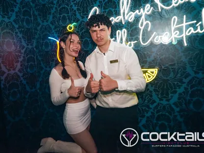 A professional photo of guests enjoying themselves at Cocktails Nightclub from our gallery.