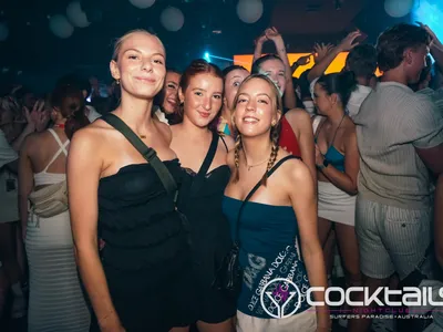 A professional photo of guests enjoying themselves at Cocktails Nightclub from our gallery.