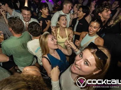 A professional photo of guests enjoying themselves at Cocktails Nightclub from our gallery.