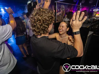 A professional photo of guests enjoying themselves at Cocktails Nightclub from our gallery.