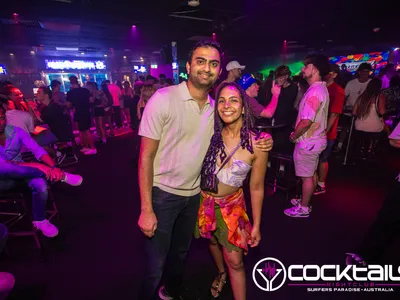 A professional photo of guests enjoying themselves at Cocktails Nightclub from our gallery.